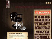 Tablet Screenshot of labarberia.com